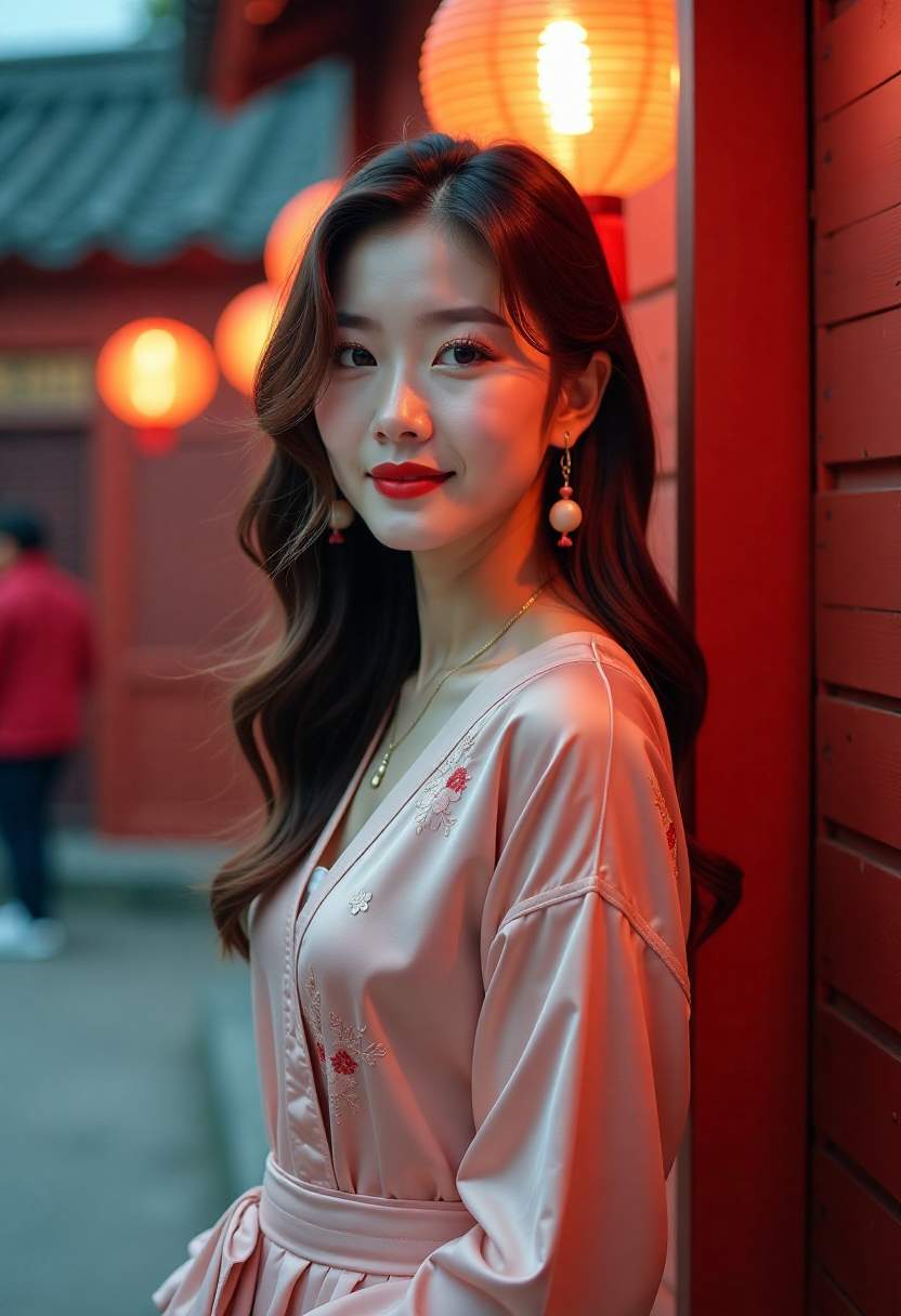 夜间台灯下的朗读稿
